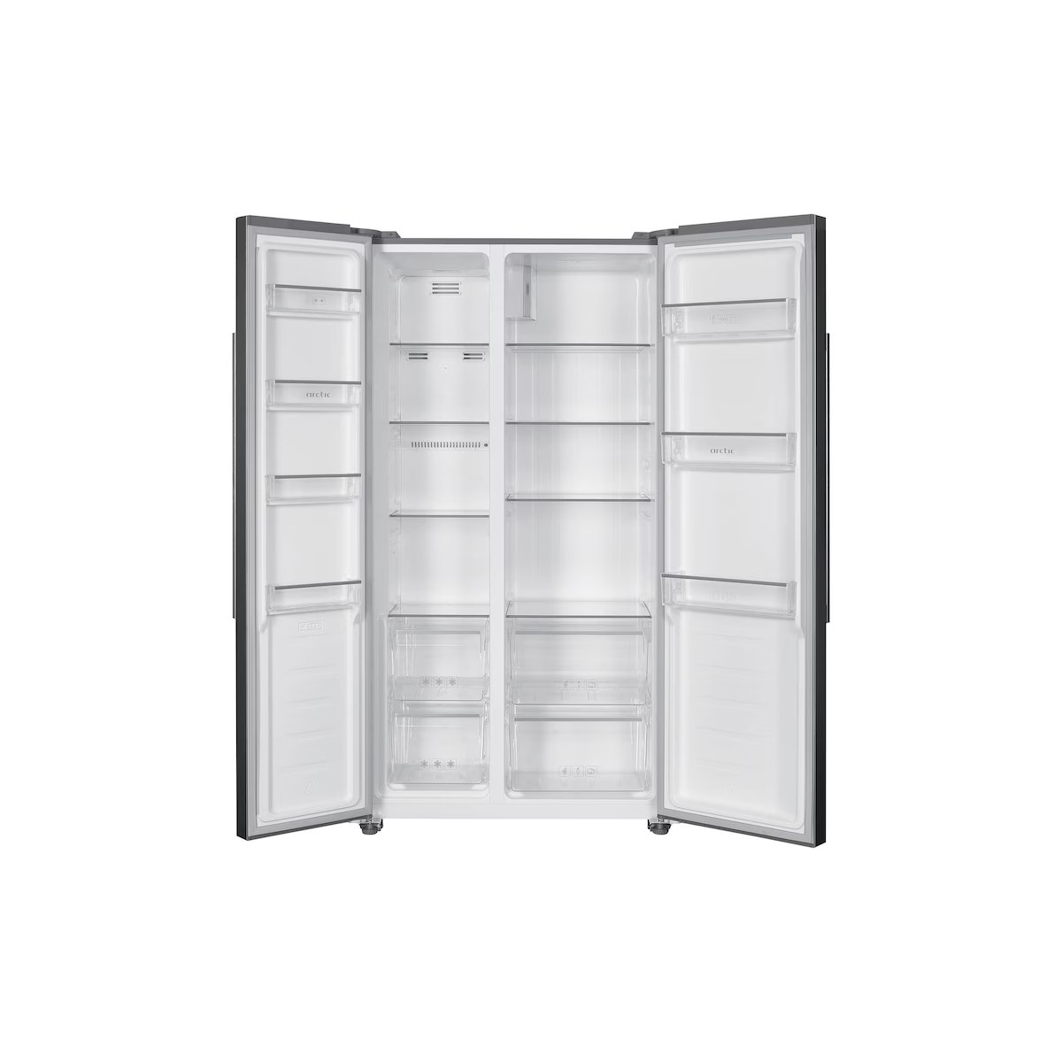 Combină frigorifică Arctic AS427E4NMT side-by-side inox - imagine 2