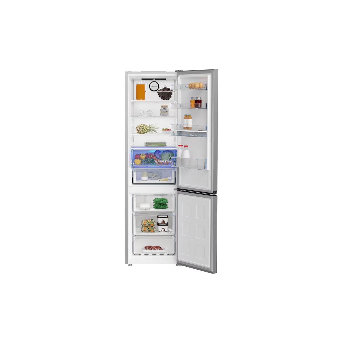 Combina frigorifică Beko B3RCNA404HDXB1 inox, 355 L, clasa energetică E - imagine 3