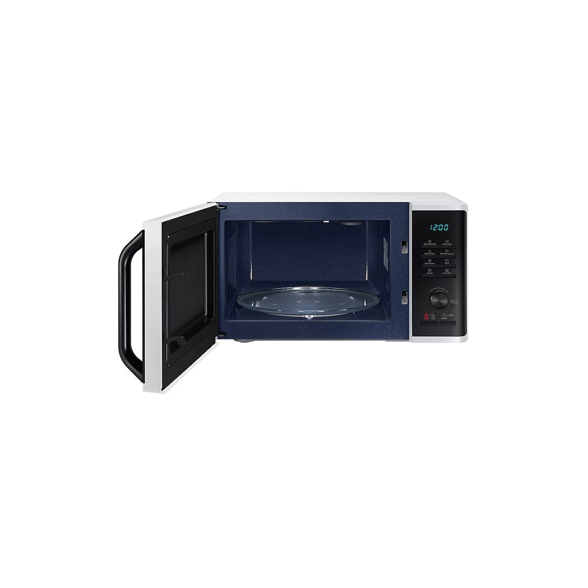 Cuptor cu microunde Samsung MG23K3515AW 23L cu gril și Browning Plus - imagine 2