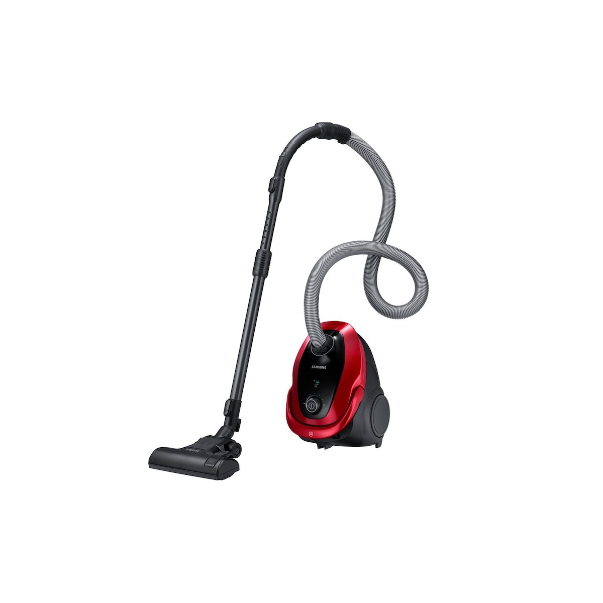 Aspirator Samsung SC07M25EOWR, roșu-negru - imagine 1